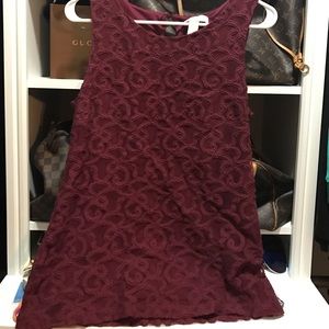 Banana Republic Burgundy Top